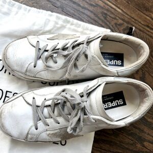 Golden Goose Superstar Metallic Low-Top Sneaker